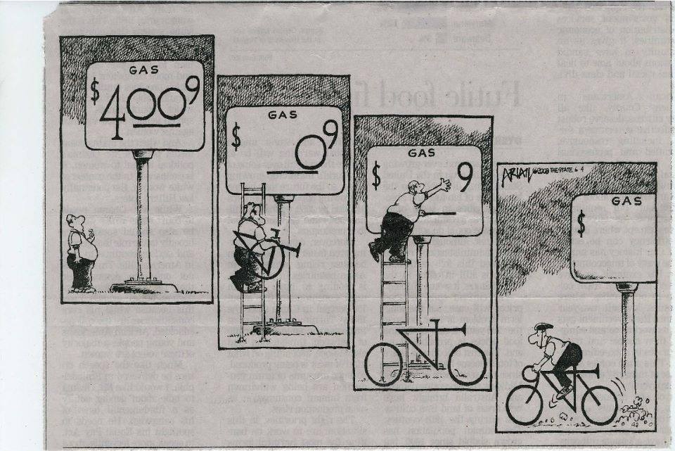 Ecogranjero's tweet photo. Usá la bici :) Con la bici hacés ejercicio, cuidás tu salud, generás tu propia energía, no contaminás https://t.co/AXS7TbalsA