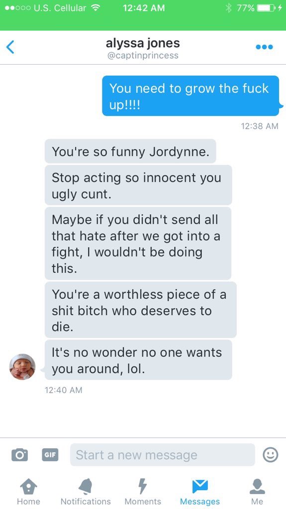 InsolentSeraph's tweet image. Everyone deserves to know how much of a bitch you are I'm..
Sorry not sorry. @DaintyEnigma congrats you're exposed:)