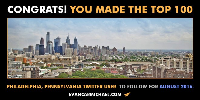 @BenGenMusic23 - Congratulations! You made our Top Twitter list!bit.ly/2aXQ8T8
from <a href="/LoveFromEC/">EC Love</a>