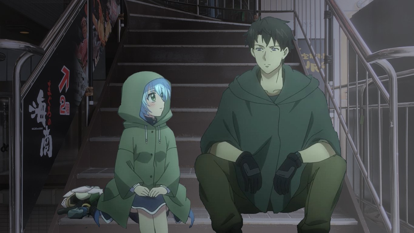 Tuwita 小庵 春 A Tuwita アニメ実写合成ができるまで 元の画と合成した画を比べて がんばった割にはこんなものかとガッカリするところまでが作業です Planetarian Anime T Co Xujliyfbdu