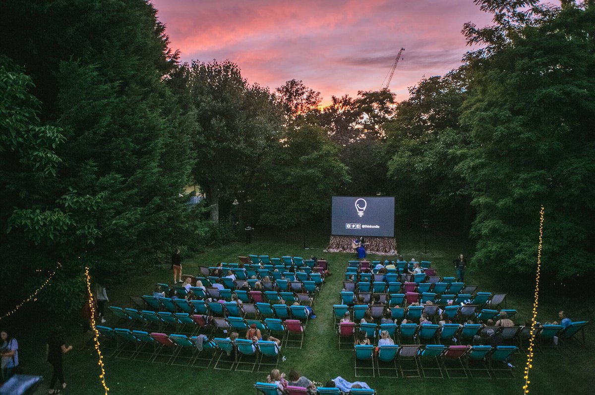 What a sky last night at Dirty Dancing! #Cambridge