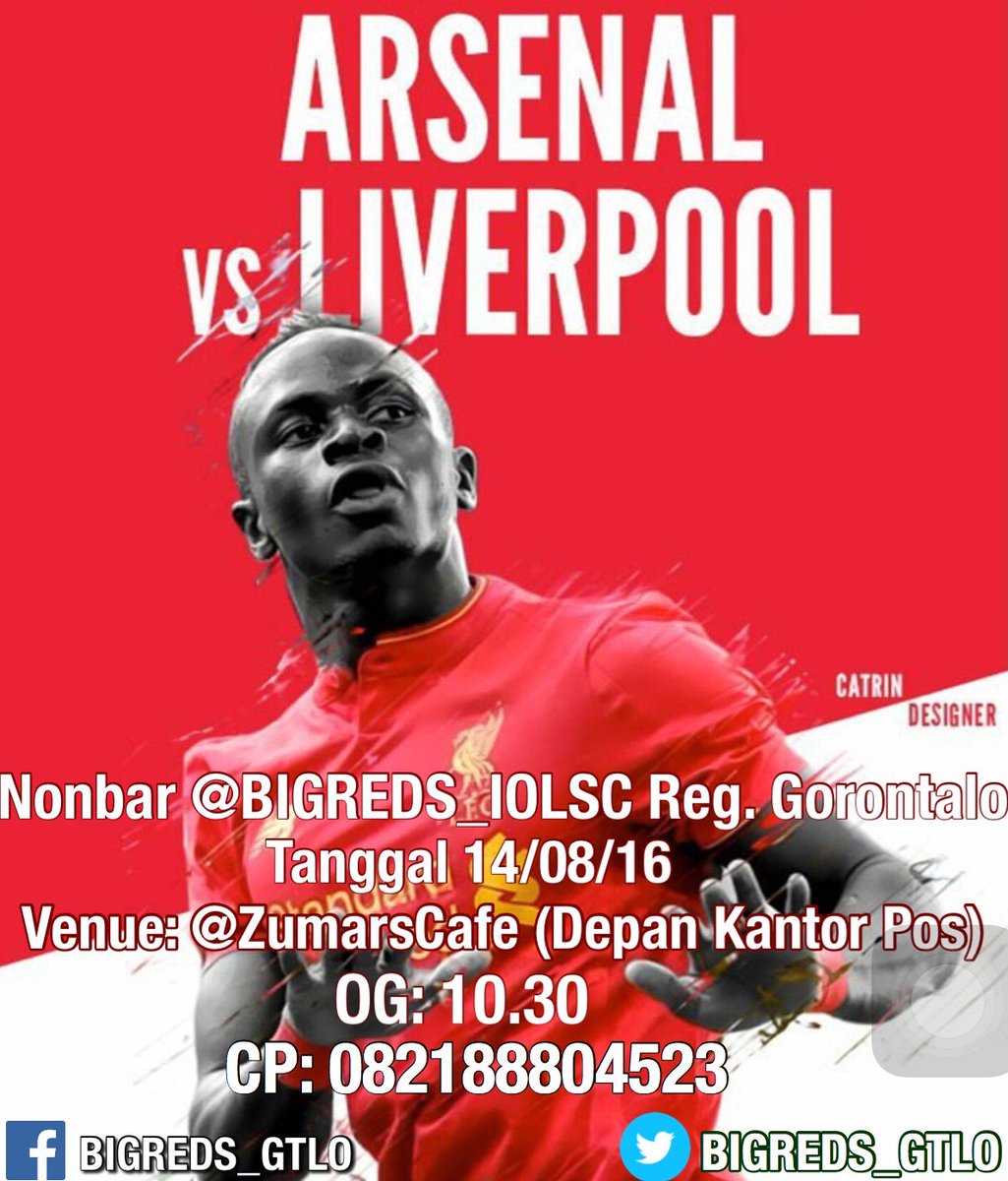 Nih yang lengkapnya guys. Kita nonbar bareng <a href="/AIS_GTLO/">AIS GORONTALO</a> yaaaak. #YNWA