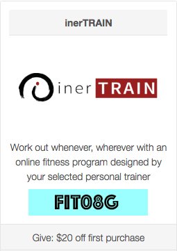 freecodesmaster's tweet image. Use code "FIT08G" to receive $20 off your first purchase!

Look within before looking elsewhere - InerTrain.