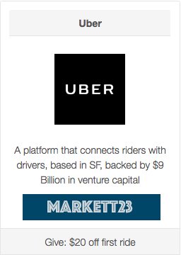 freecodesmaster's tweet image. Use code "MARKETT23" to receive $20 off your first ride!

Wherever life takes you, Uber will help you get there.