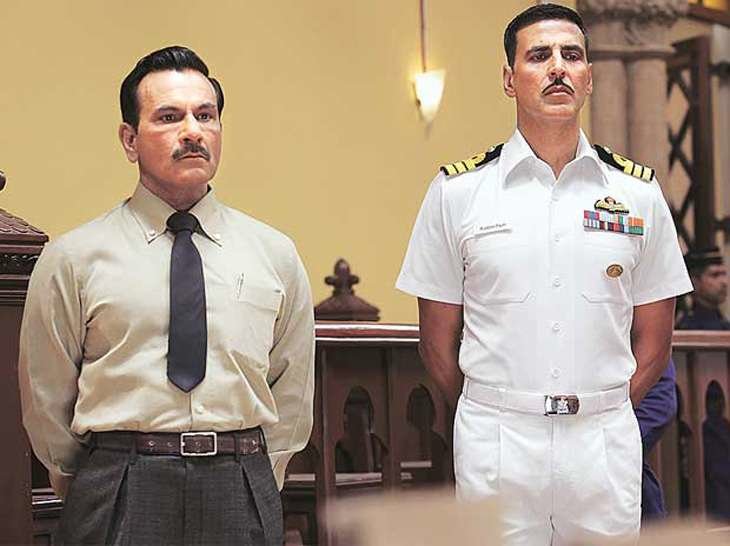 PIC : @akshaykumar sir and #PawanMalhotra in a still from #Rustom