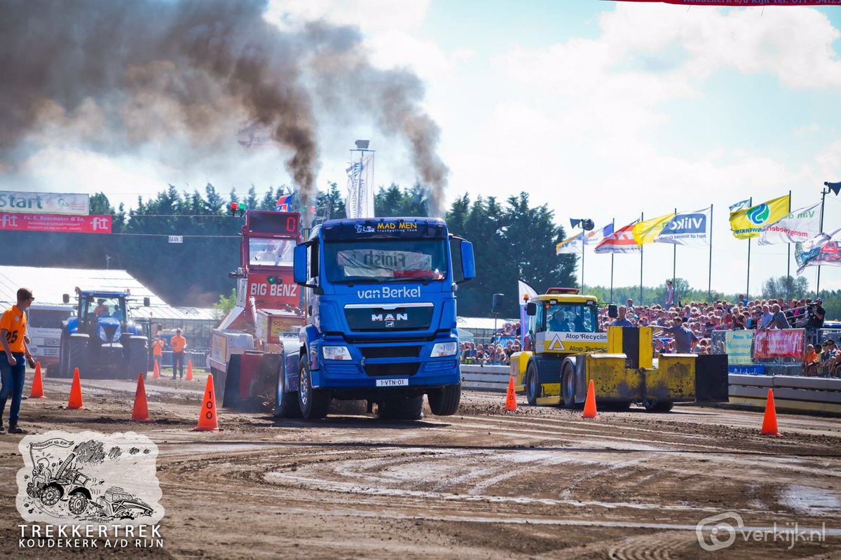 MadMen-VanBerkel voor de 14e keer Nederlands Kampioen #truckpulling SuperSport 9,5 ton.
2002 t/m 2016 (m.u.v. 2011)
