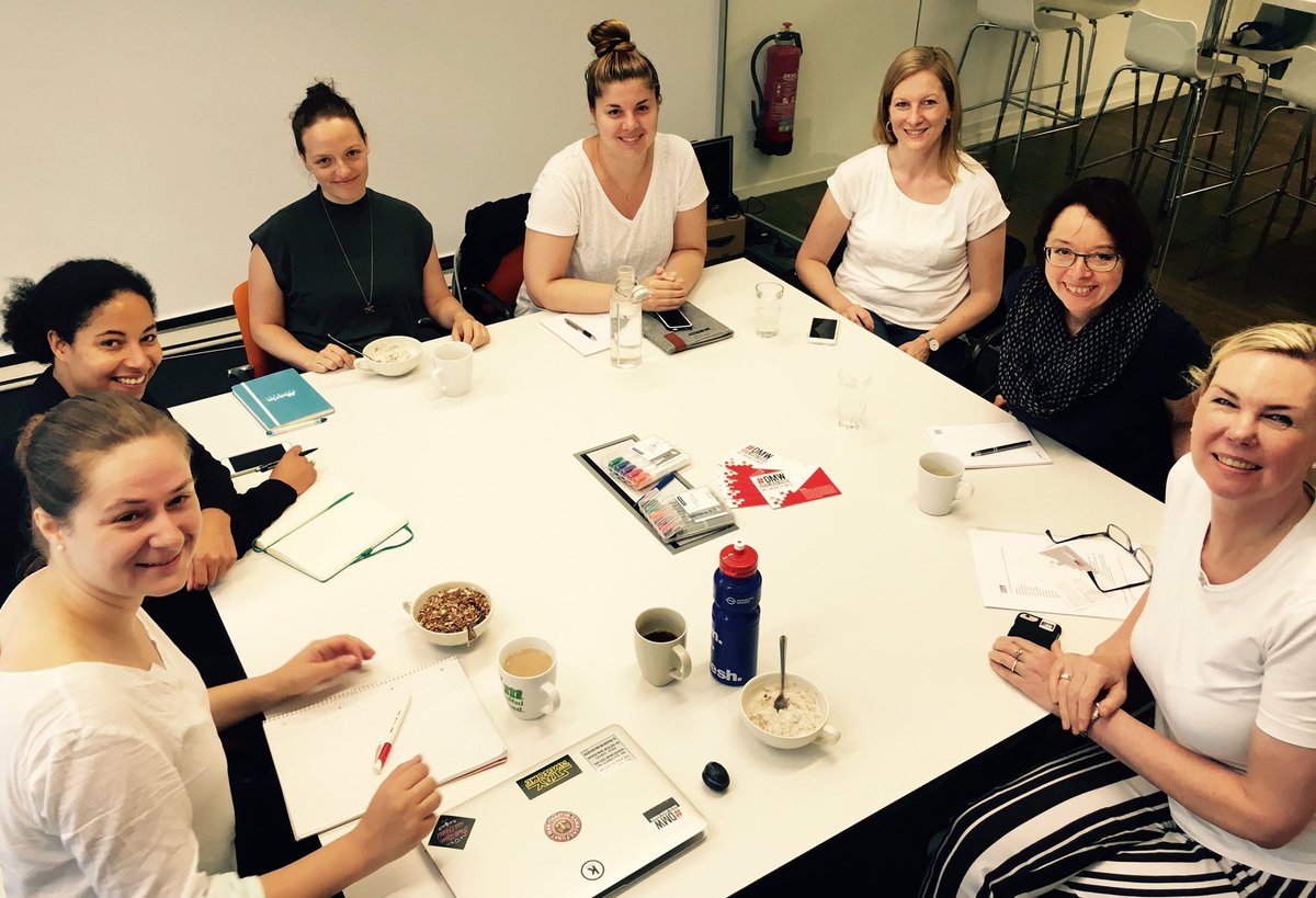 Startklar zum <a href="/DigiWomenHH/">Digital Media Women</a> Strategietag! Danke fürs Hosting <a href="/epublica/">epublica GmbH</a> :)