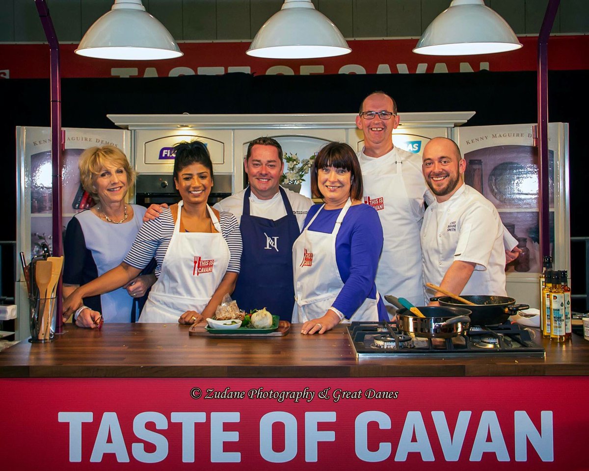 A massive chefs thank you to @UlsterBank for their support <a href="/tasteofcavan/">Taste of Cavan</a> essential partner Top man <a href="/johnmcdermottub/">John McDermott</a>