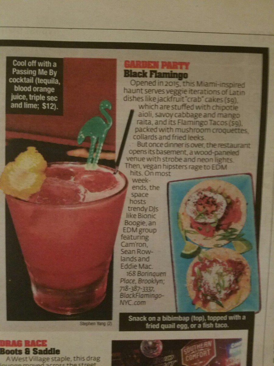 DeeJayEddieMac's tweet photo. When you wake up & find an article about you & @mistercamrun in the NY Post... #bionicboogie #NYC #dreamscometrue https://t.co/gd2vGv6m5B