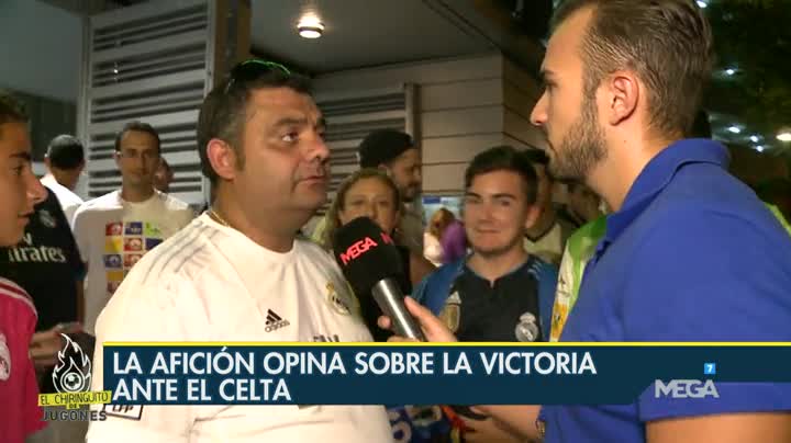 elchiringuitotv's tweet photo. .@FranCamposv90 ESTUVO en la 'Puerta 55' del Bernabéu tras el Madrid-Celta ¡Lo VEMOS en #ChiringuitoJames! https://t.co/RvQhSrrsYe