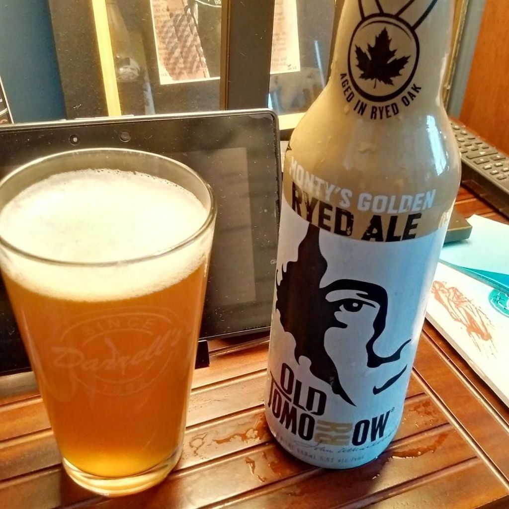 deswayze's tweet photo. Just tried my first @oldtomorrowbeer #monty's #ryed #ale and what a delight! Well balanced… https://t.co/2DNQxyFaQZ https://t.co/cb5CJPn25H