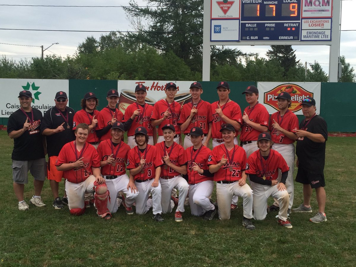 MiramichiTwins's tweet photo. Miramichi Dawson's Twins Win 2016 NB Midget A Provincial Title: https://t.co/7IqHVpdgLx #baseballnb #nbchamps https://t.co/LVIo3lrFVw