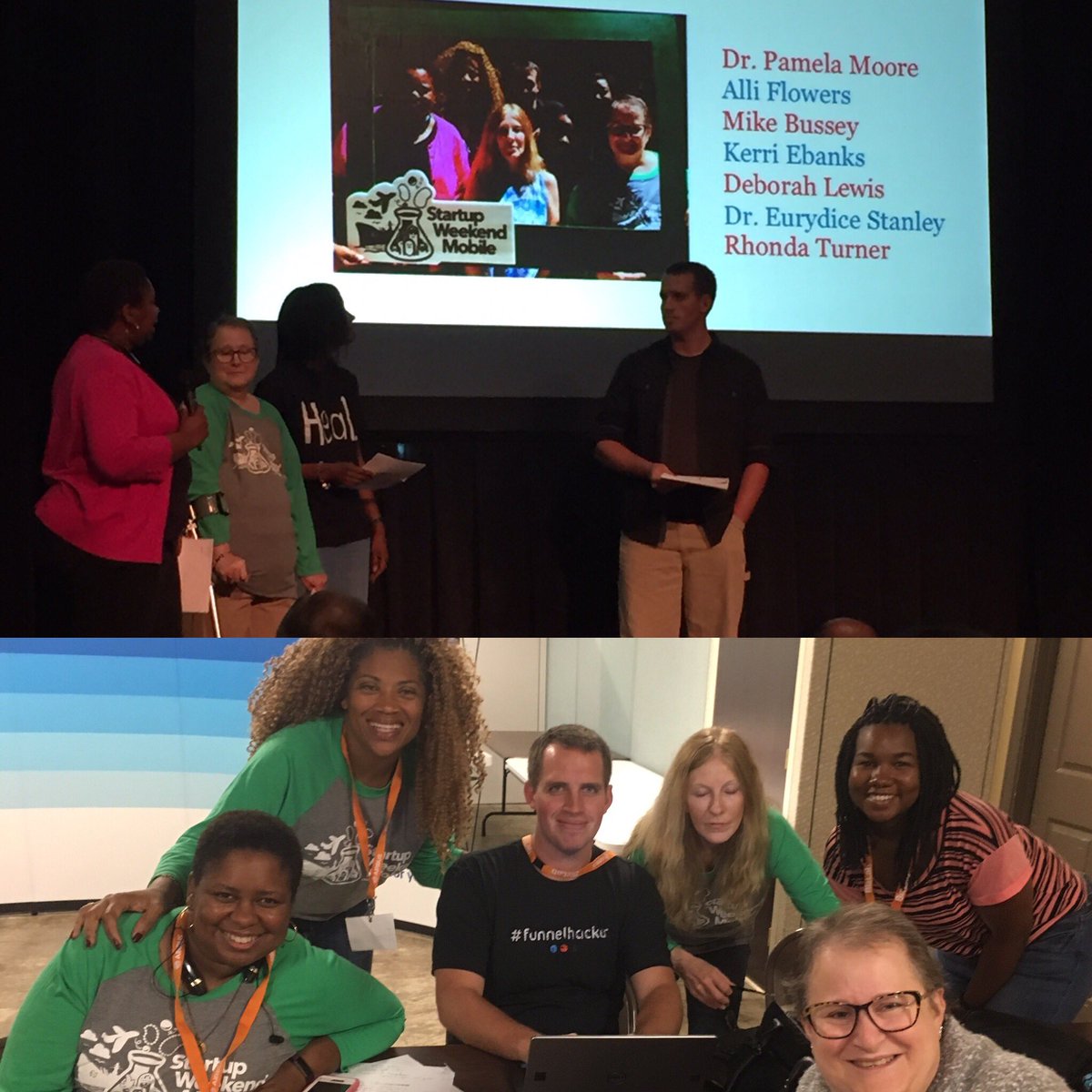container_yard's tweet photo. Team Eduvation presentation with our own CY Member Kerri Ebanks // great job! #swmobile https://t.co/Z3BHUqqKAn