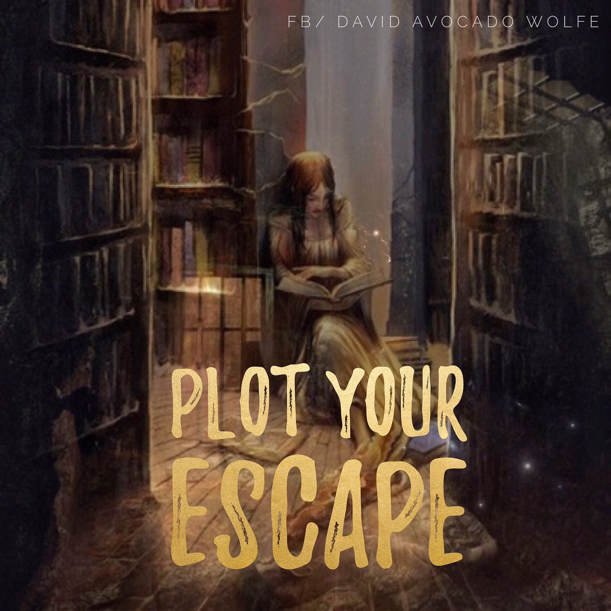DavidWolfe's tweet photo. #PlotYourEscape. #ReadersAreLeaders https://t.co/wi9T2b7Iwc