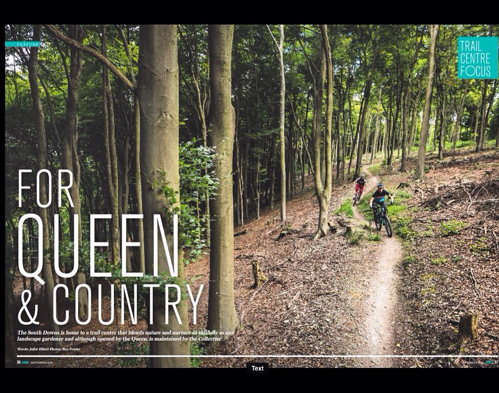 Our trail centre guide visits <a href="/QECP_Collective/">QECP Collective</a> this month. Issue out now. 📷 <a href="/roofowler/">Rupert Fowler</a>