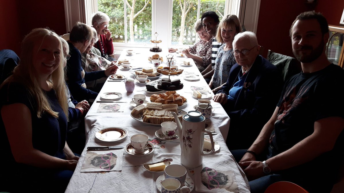 TweedBagsKat's tweet photo. @contact_teas lovely tea party this afternoon in Currie. https://t.co/e1kLzsMBOS