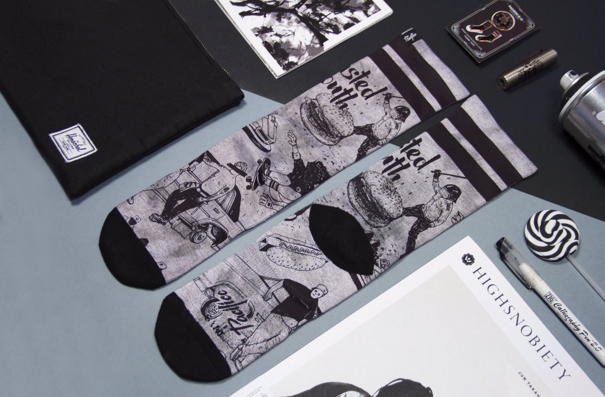 The golden years, the wasted youth 🔞*Wasted Youth #socks [CoolMax® thread] pacificandco.com