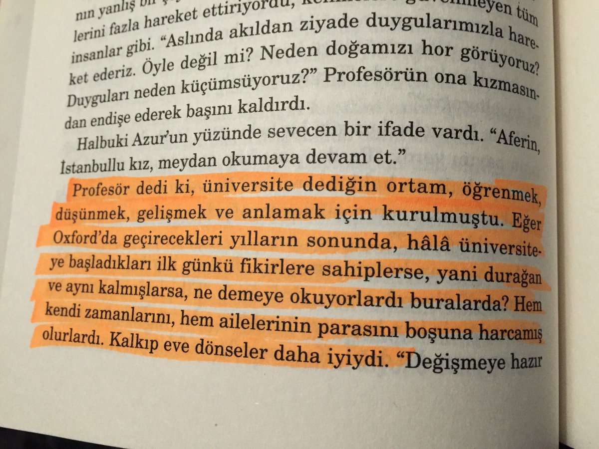 Üniversite dediğin ortam ...