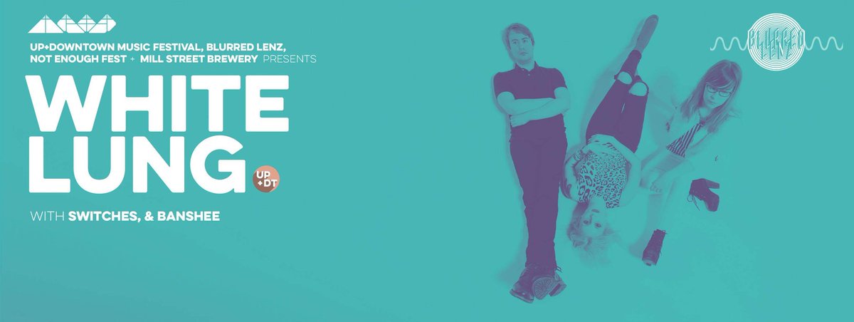 nefyeg's tweet photo. Oct 8th #UPDT2016 White Lung, Switches, Banshee and guests! https://t.co/haqIPPmh0u #yegmusic #yegevents https://t.co/LRJu8QUm4S