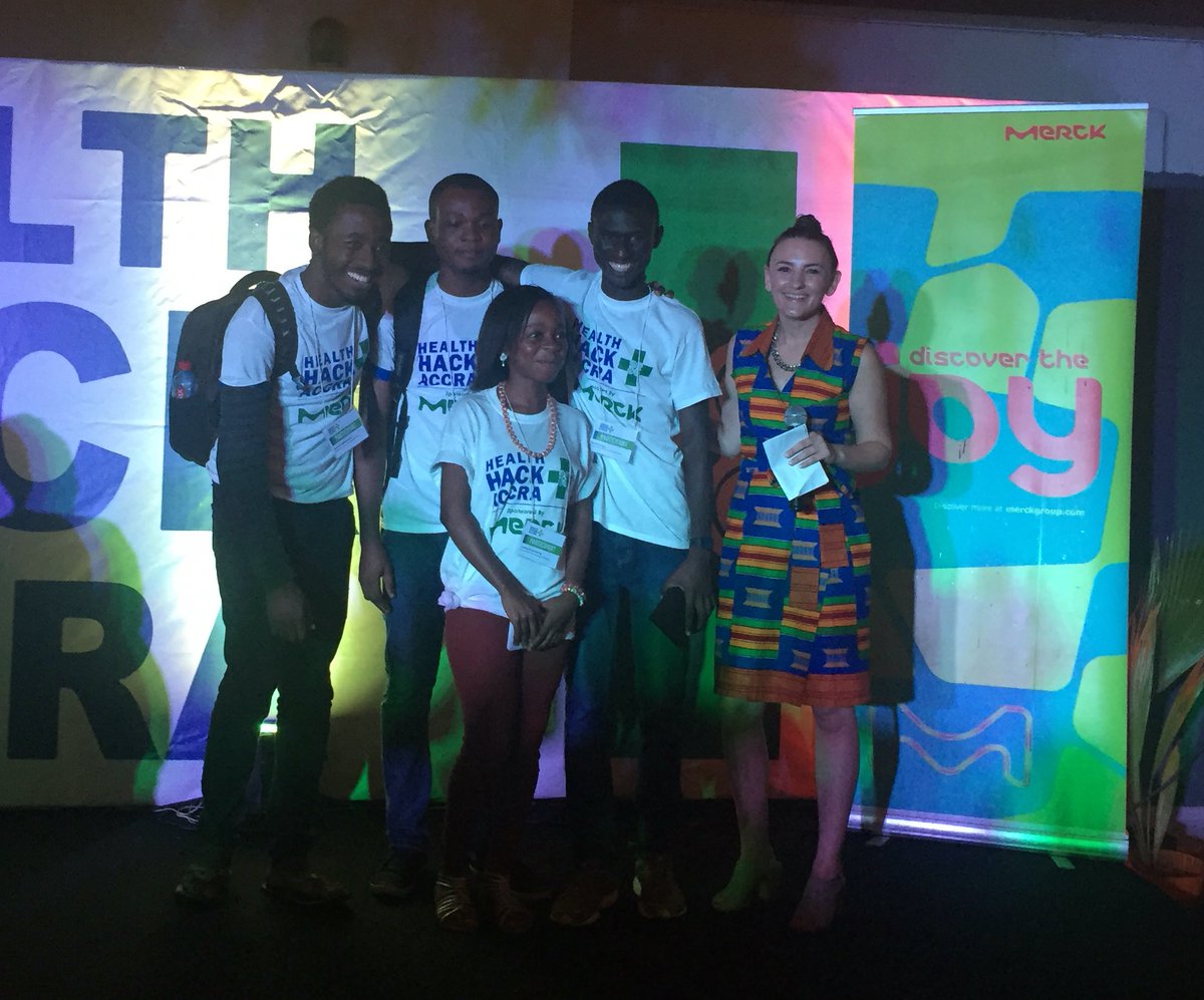 Circumspecte_'s tweet photo. And in first place @Crowdfrica from the connectivity and health care access category!#HealthHackAccra https://t.co/GFdOfeo7rr