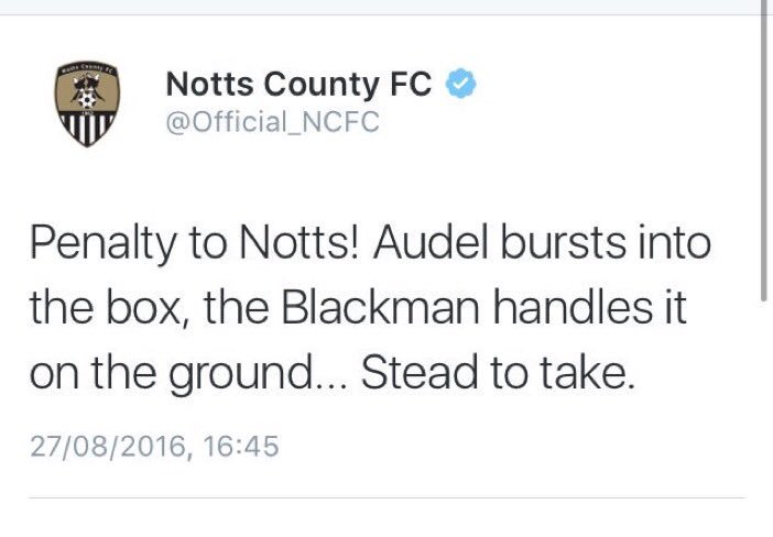 daftlaughs's tweet photo. @poundpie great result yesterday. Has this been investigated yet? Seems inappropriate  for the official account https://t.co/VCR5zIFtPO