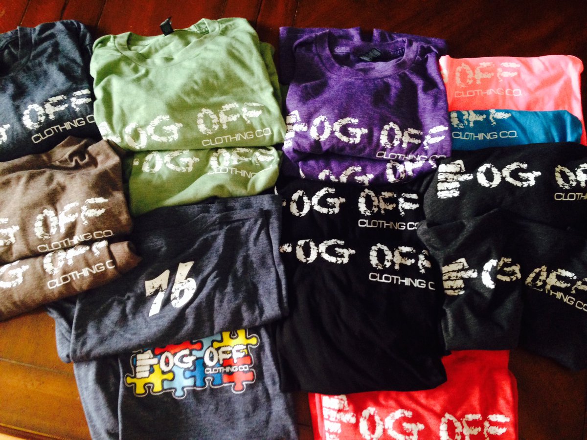 Sweet drop off thanks to <a href="/FogOff_Clothing/">Fog Off Clothing</a> for the new duds gonna be stylin at the last vintage round #fogoff76