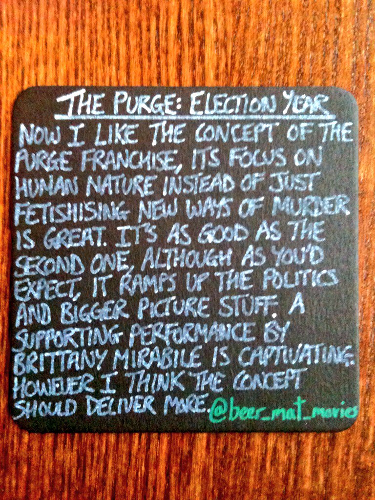 New release review The Purge: Election Year #BrittanyMirabile #SheffieldIsSuper