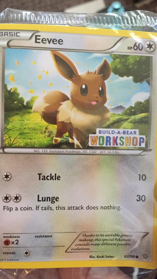 The new Eevee Build-A-Bear looks amazing! Can't wait to pick one up when  it's released in September!