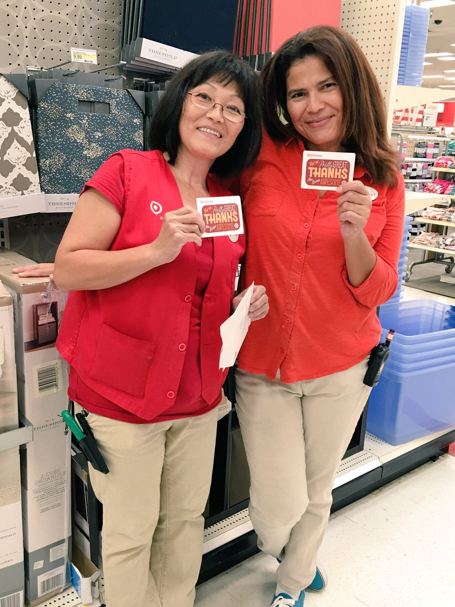 When you have ROCKSTARS that go above and beyond, you thank them! #YOUMakeTarget #Be0293 #logistics #BriansBusyBees