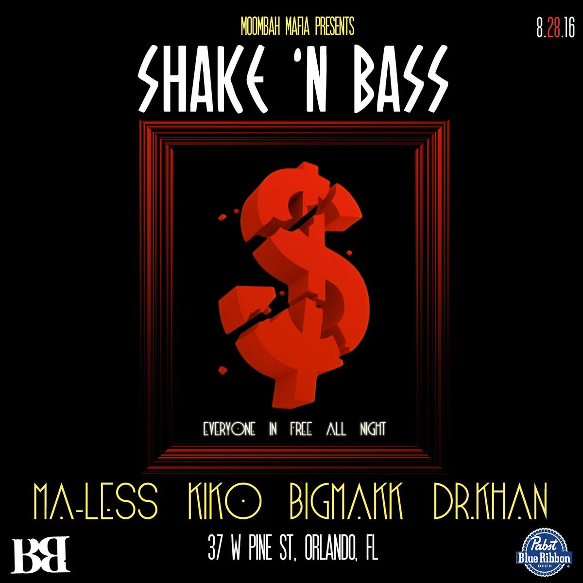 BIG MΛΚΚ (@bigmakk_) on Twitter photo Tonight we bring you a Free For All edition of <a href="/ShakenBass/">Shake 'N Bass</a> meaning EVERYONE in free! Pull up..doors at 11 🤘 Tonight we bring you a Free For All edition of <a href="/ShakenBass/">Shake 'N Bass</a> meaning EVERYONE in free! Pull up..doors at 11 🤘