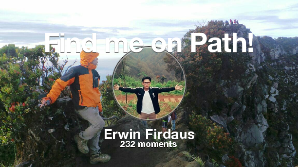 ErwinFirdaus's tweet photo. Find me on #Path now! Go to https://t.co/rdoVo0engC https://t.co/cTElc8f6WS