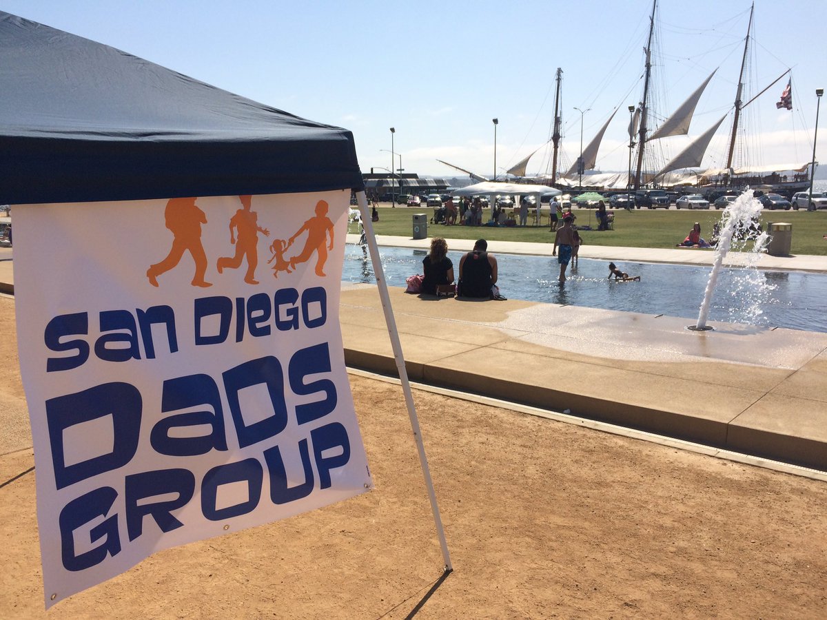 sddadsgroup's tweet photo. At the downtown water park for our first event! @CityDadsGroup https://t.co/vb3qHTn8Nu