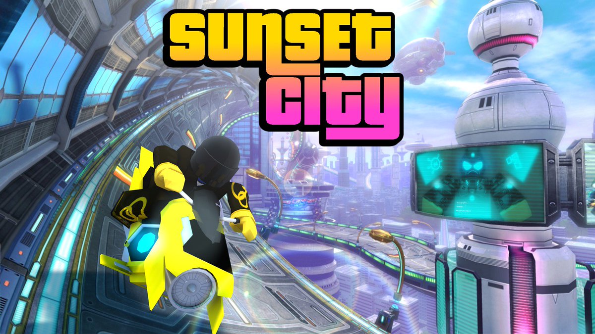 Sonicthehedgehogxx On Twitter New Sports Hoverbike Blur Added To Sunset City Https T Co Ksdx5bia2x Roblox Robloxdev - roblox city games