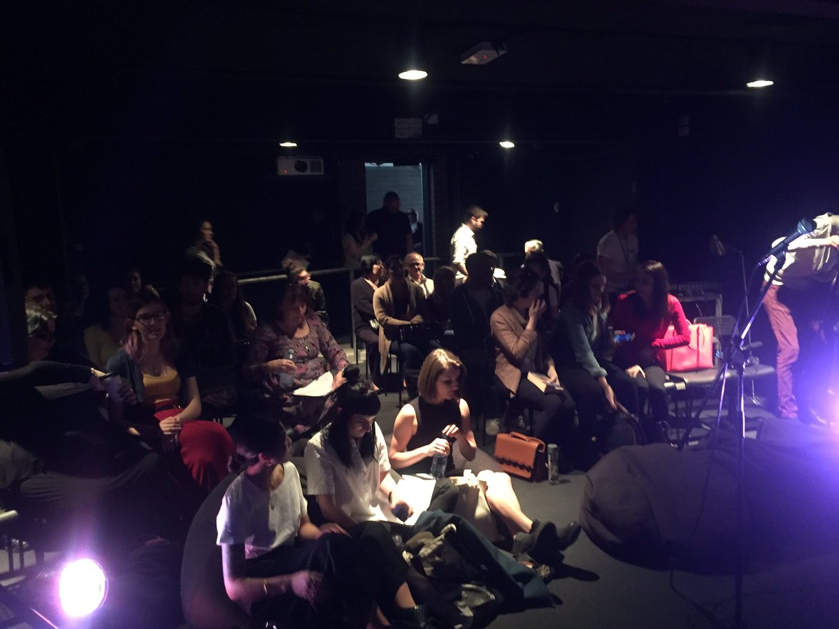 the_shb's tweet image. Absolutely massive crowd for the @QUTLitSalon @qldpoetry!! #qutcommunicate #QPF2016 @CreativeIndust