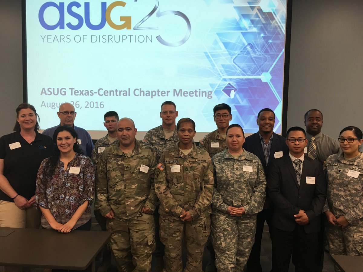 GigaJiga's tweet image. SAP Veteran to Work Program joining the ASUG Central TX Chapter Meeting today! @ASUG365 Thanks to @TCEA for hosting!