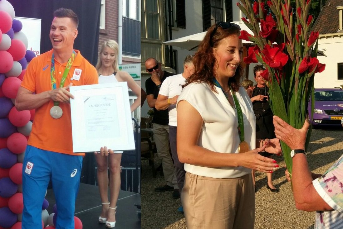 OmroepGLD's tweet photo. Terugkijken: de huldiging van Gelderse sporthelden Jelle en Elis #Ligtlee #VanGorkom https://t.co/M5pIWMSZ6j https://t.co/fp2ik15UGu