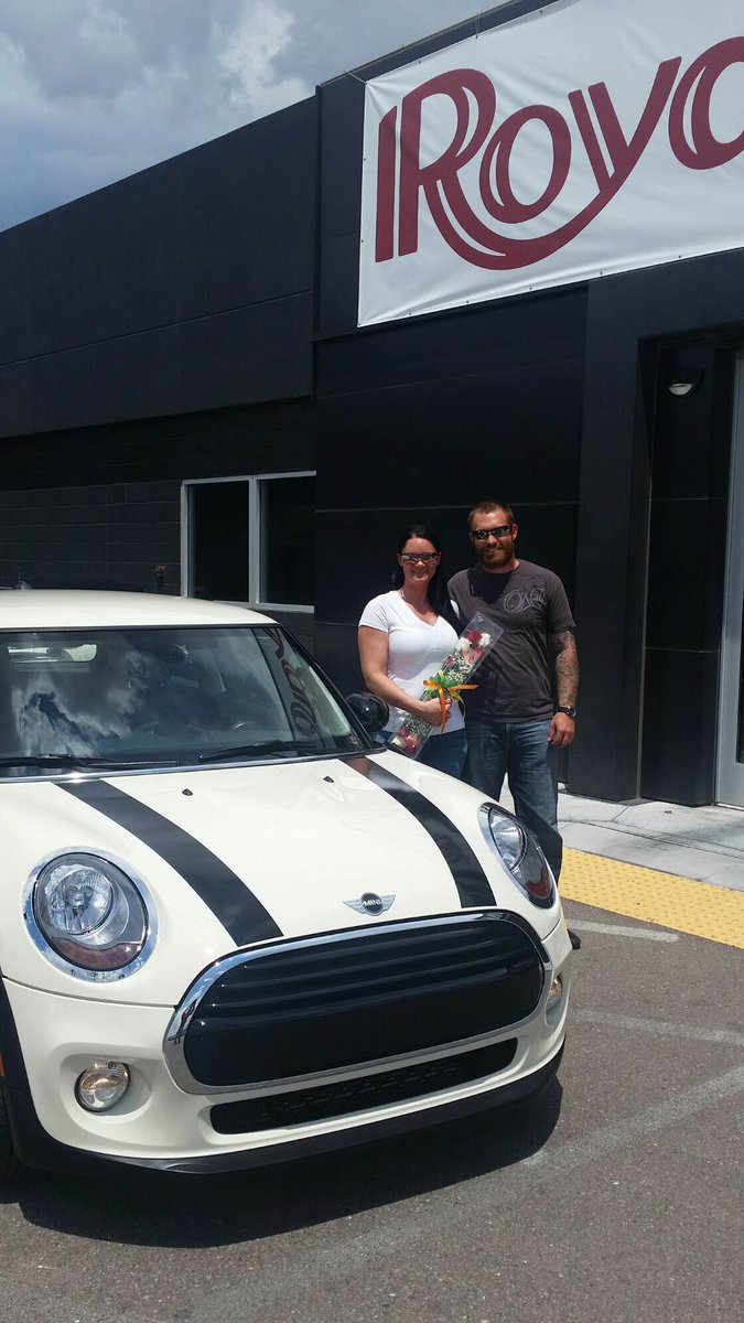 TucsonMINISvc's tweet photo. Congrats to Jennifer and Jared Kalish!! Let us know about all of your #adventures in your #MINI #CooperHardtop! https://t.co/s5UKWufVxX
