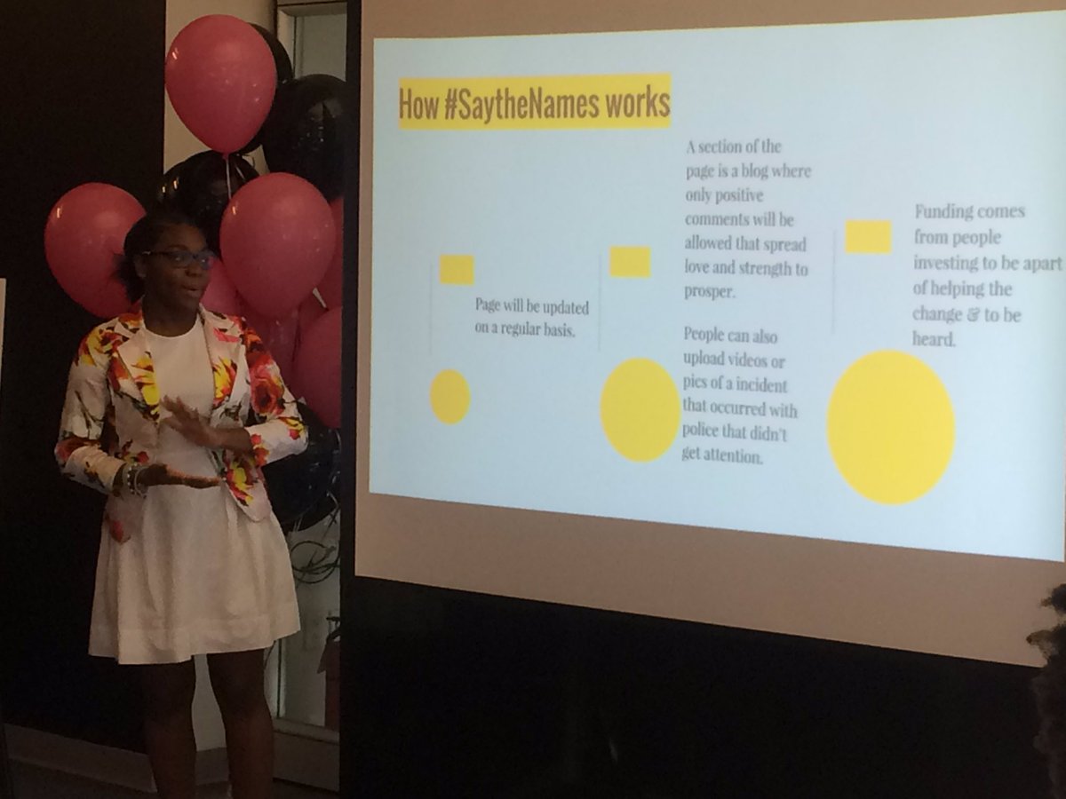 BlackGirlsCode's tweet image. #SaytheNames  Webpage #BGCSummerofCODE2016