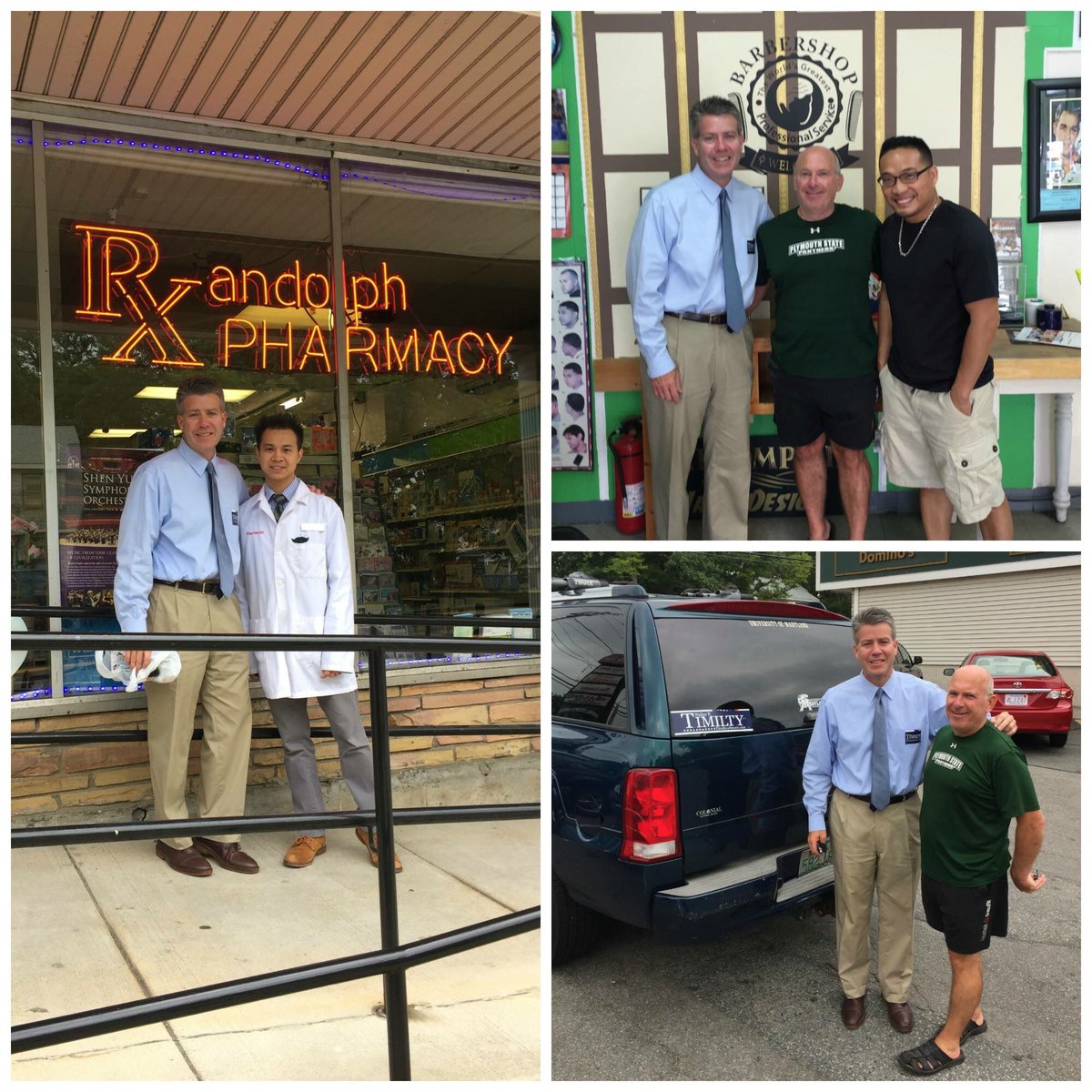 Timilty4Senate's tweet photo. Great to speak with local small business owners in #Randolph. #timilty4senate #whereswalter https://t.co/QJFFcKfIsJ