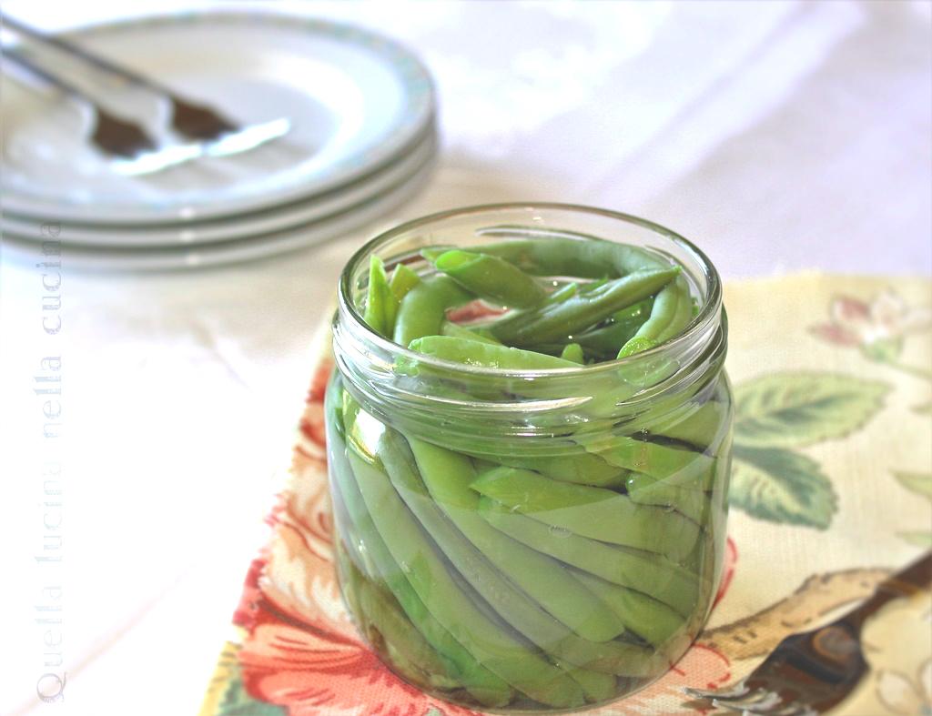 Fagiolini in agrodolce - Conserve estive | Quella lucina nella cucina bit.ly/2bEtRve