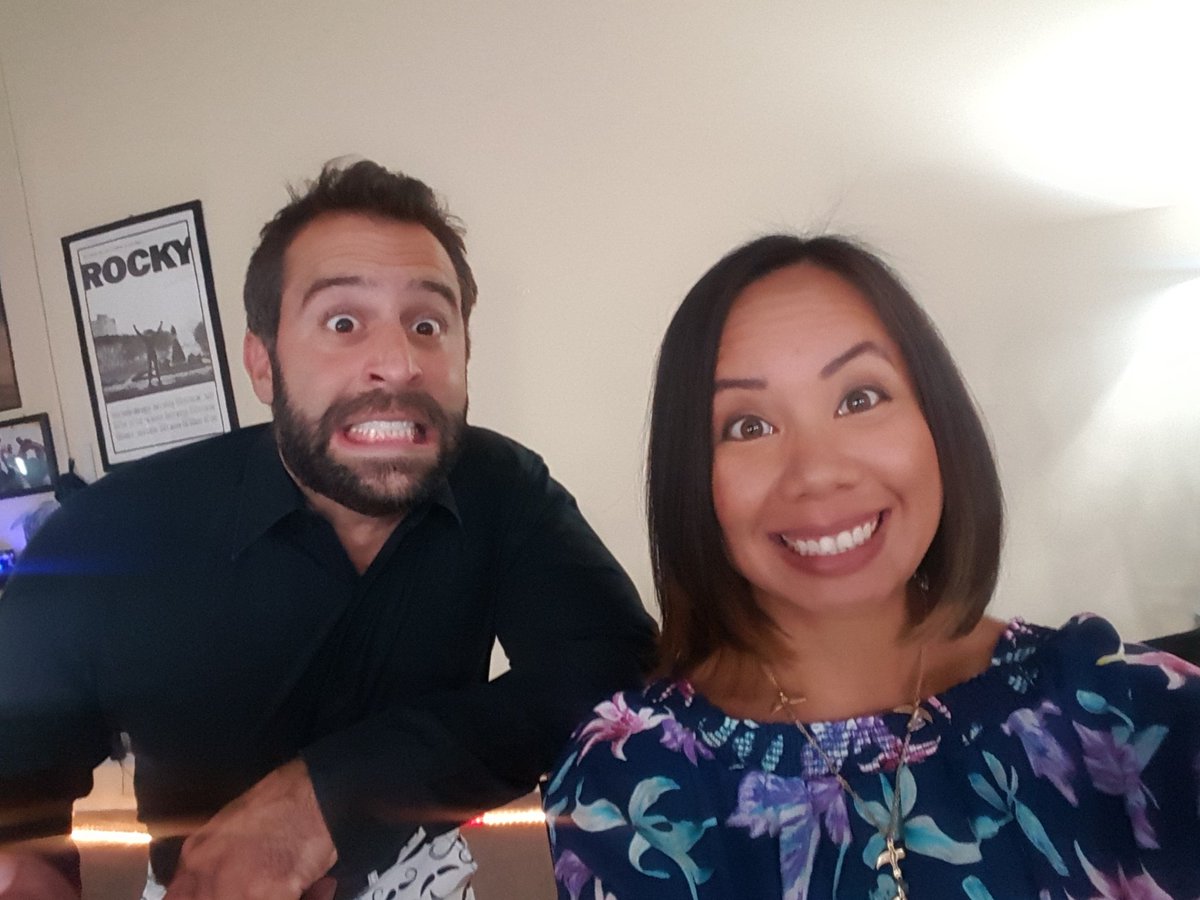 AnnCampea's tweet photo. Half of #ColliderArrow in the house! Missing our fellow Arrowheads @Jawiin and @mrmichaelalexis #Arrow https://t.co/g9qmUa4PLi