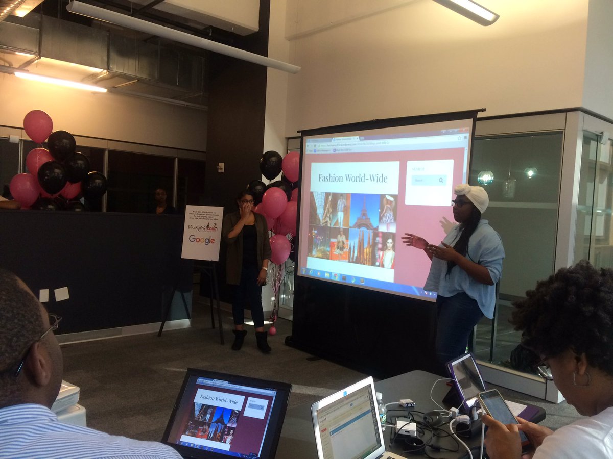 BlackGirlsCode's tweet image. Tech Savvy. 3D Printing Fashion Website #BGCSummerofCODE2016