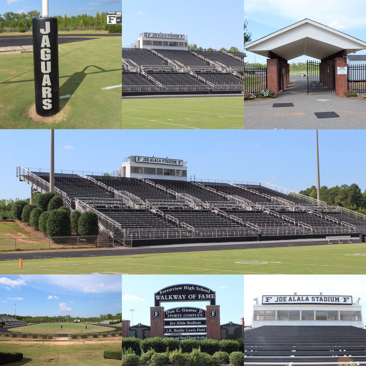ChrisHughesCP's tweet photo. New photos from @FHSJaguarSports @ForestviewJags @CarolinaPreps1 #CPStadiumProject This is an amazing facility. https://t.co/eTnwc8fKCv