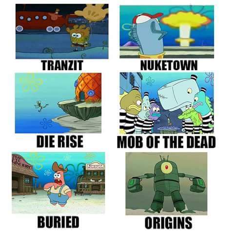 IcedKnife's tweet image. BO2 Zombies in a nutshell