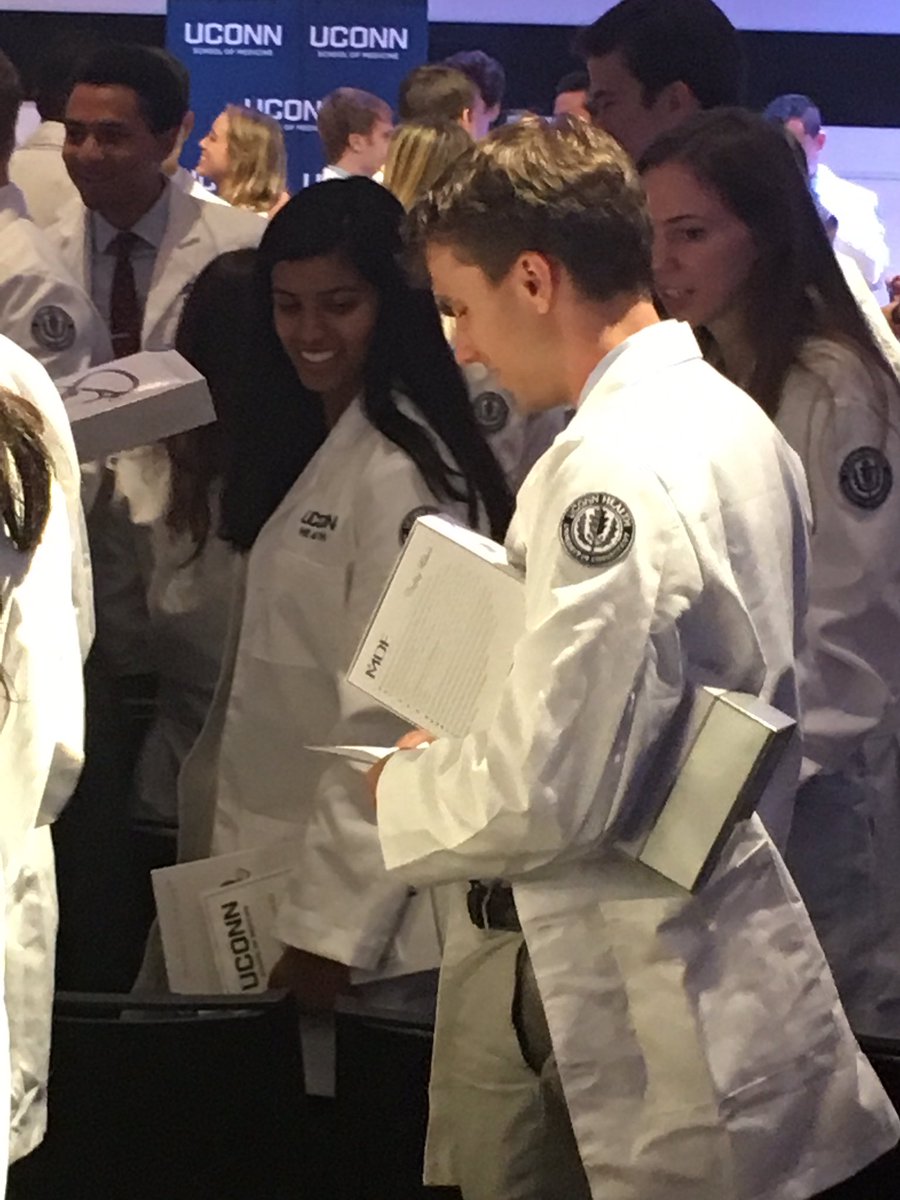 JSLSaba's tweet image. I'm re-committed to design even more inspiring health environments- My son's White Coat ceremony #UConnMed