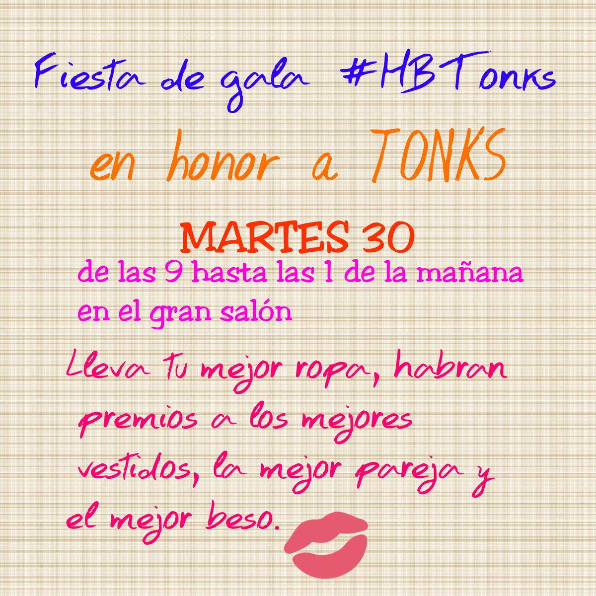 Nefertaritty's tweet image. PREPARENSE MAGOS Y BRUJAS!! 
SE VIENE LA MEJOR FIESTA DE CUMPLEAÑOS PARA NUESTRA TONKS!! 
#HBTonks @PotterttyParty