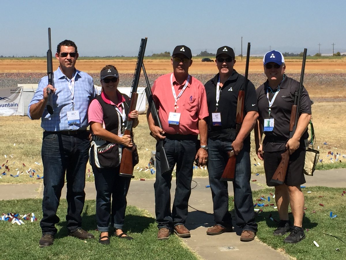 #Teichert supporting this year's #HomeAidSacramento Trap Shoot with the Teichert Cool Zone.