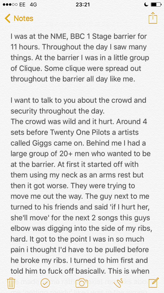_thislineismine's tweet photo. My note about the events at Reading. https://t.co/ZJNhR0wt1B