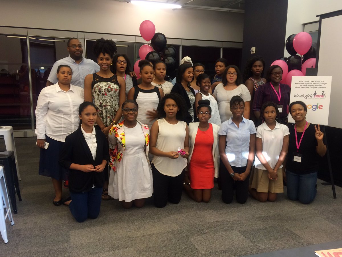 BlackGirlsCode's tweet image. Getting Ready for Graduation! #BGCSummerofCODE2016 NYC