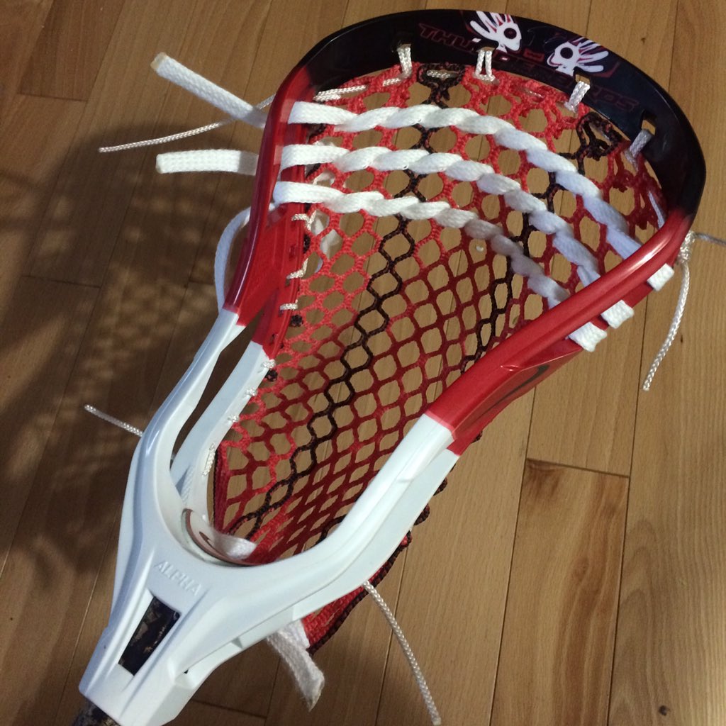 @NikeLacrosse alpha with @TyeTbirds dye and <a href="/EastCoastDyes/">ECD Lacrosse</a> striker mesh